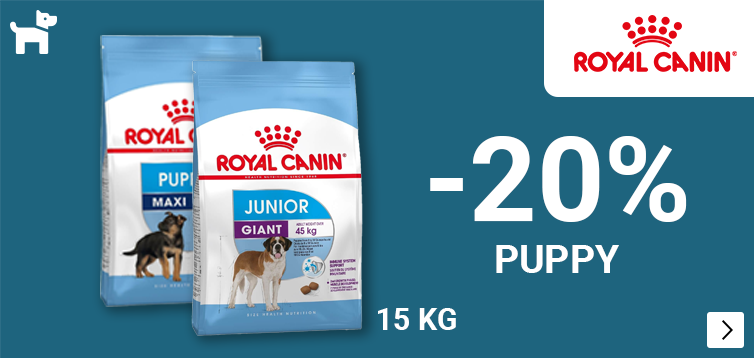 Royal Canin puppy junior -20% DOG